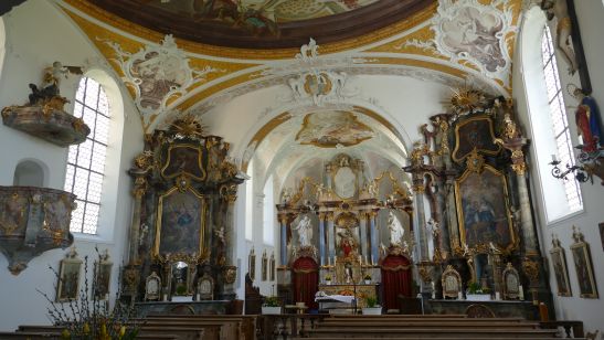 Wallfahrtskirche Maria Kappel innen
