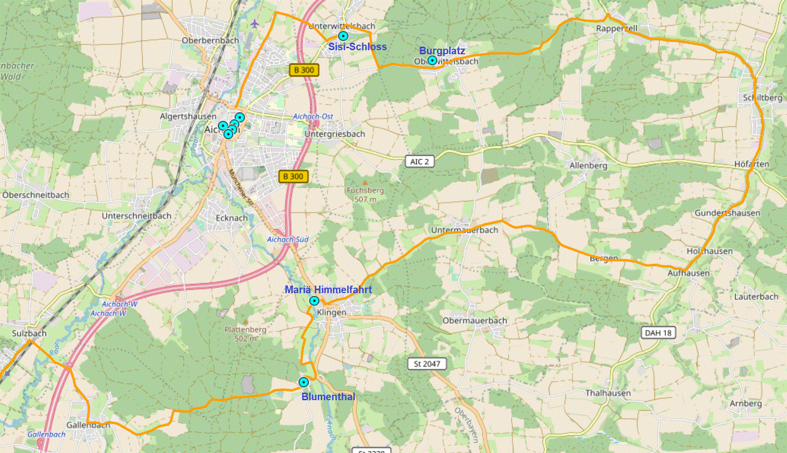 Altbayerische Herzogstädte