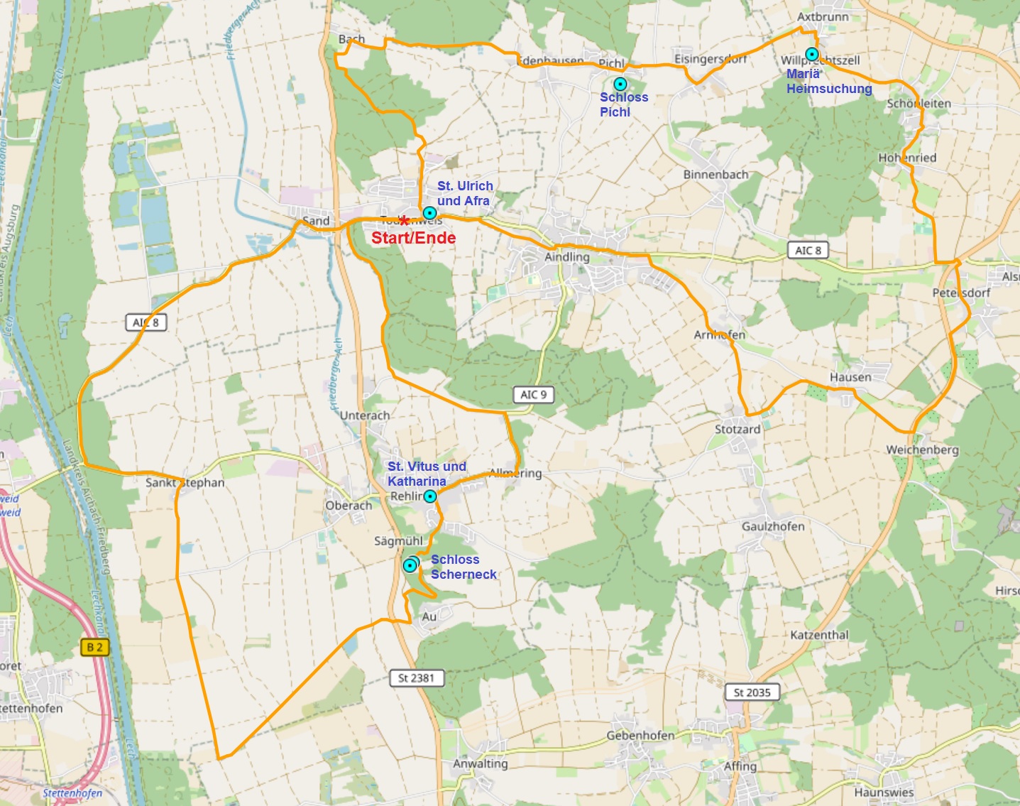 Hofmarken am Lechrain