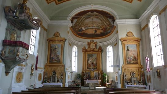 St. Martin Baindlkirch innen