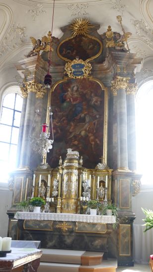 Johann Georg Bergmüller - Glorie des hl. Martin