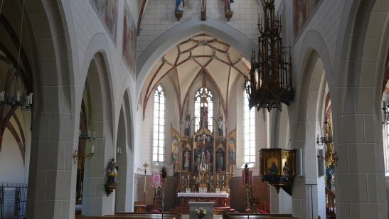 St. Peter und Paul Pöttmes innen