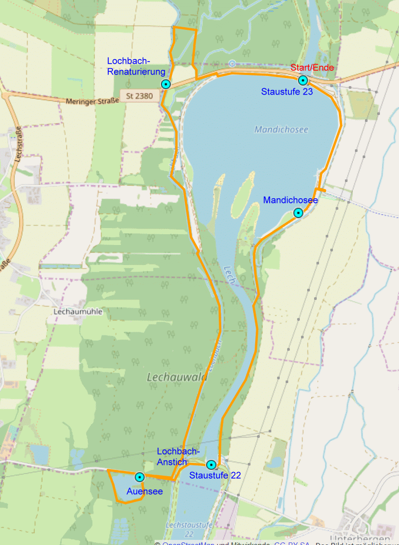 Rund um den Mandichosee