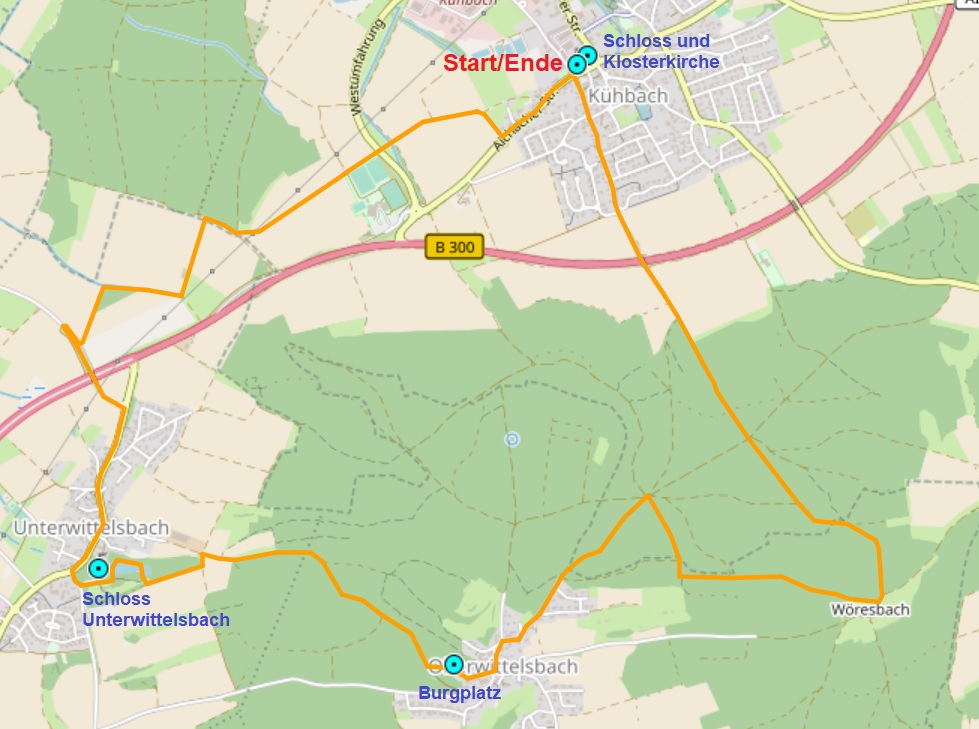 Zum Stammsitz der Wittelsbacher und zum Sisi-Schloss