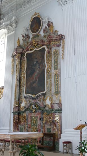 Johann Georg Bergmüller - Hl. Scholastika