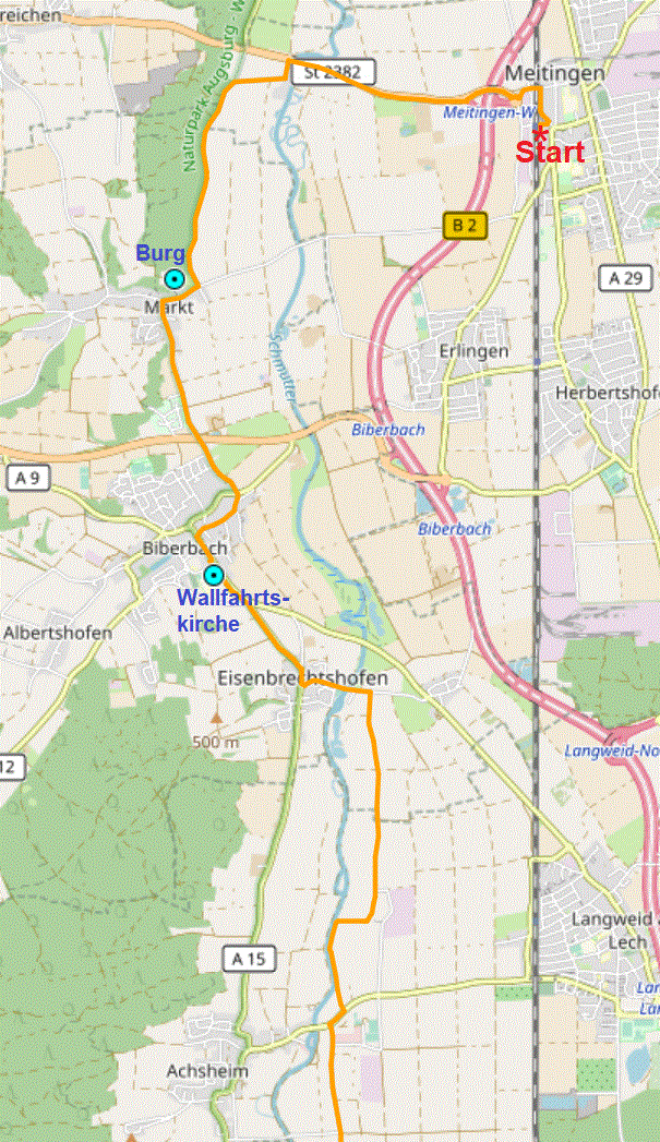 Archäologische Radtour