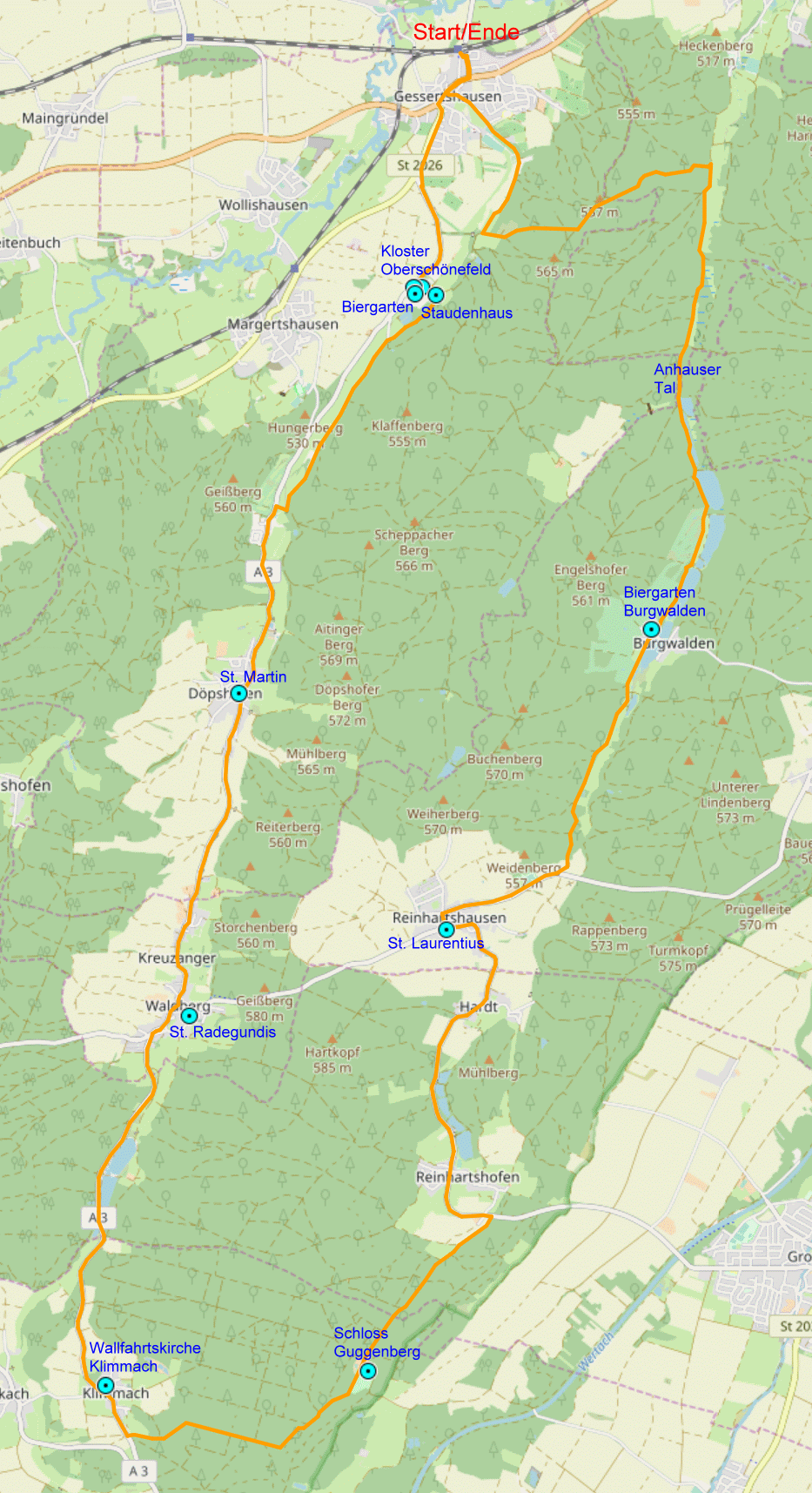 Durch den Naturpark Augsburg-Westliche Wälder