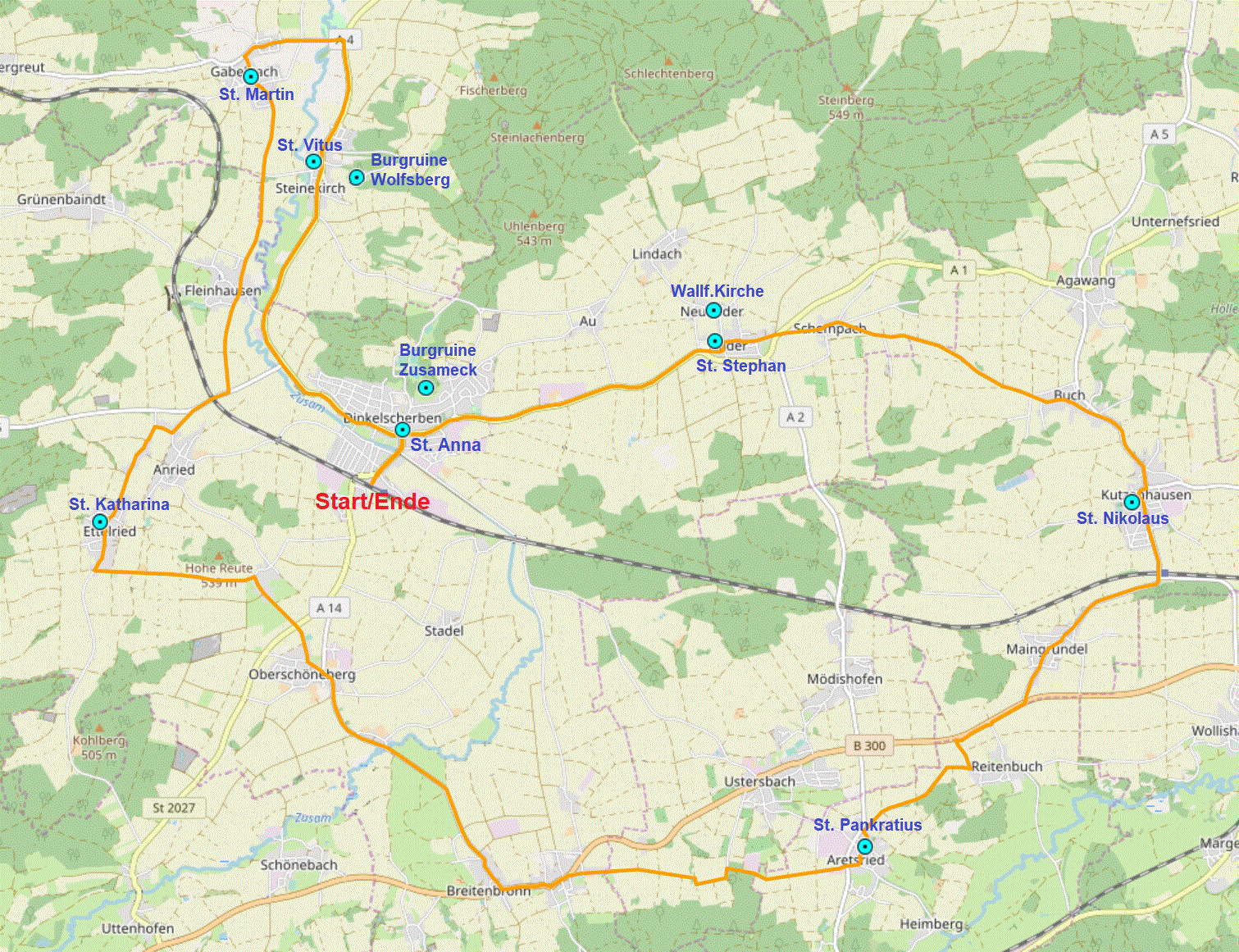 Durch die Reischenau