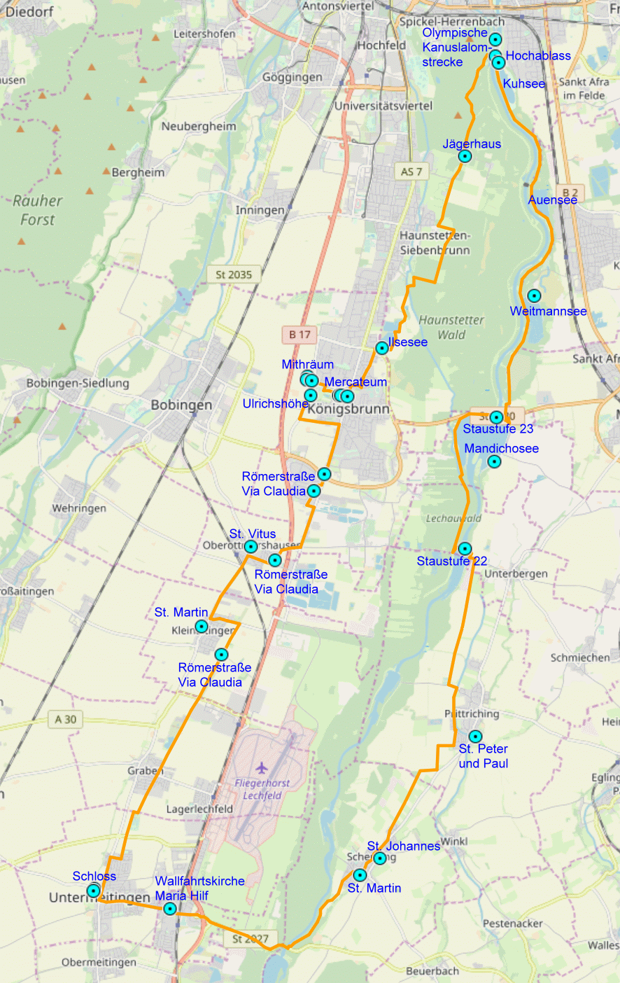 VAuf römischen Spuren