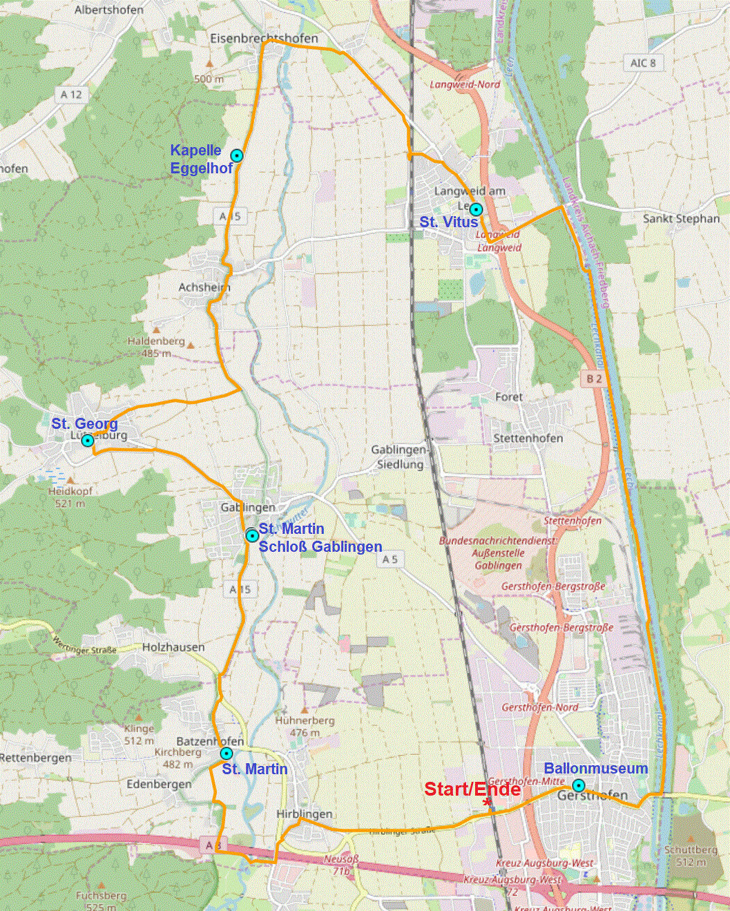 Durch das nördliche Schmuttertal