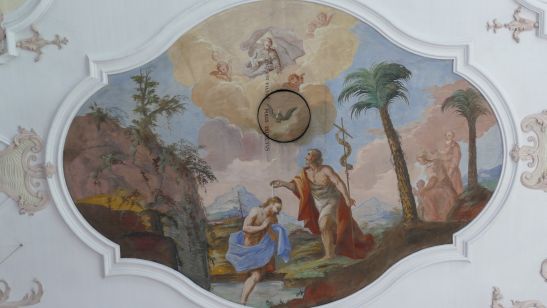 Johann Georg Lederer - Taufe Christi