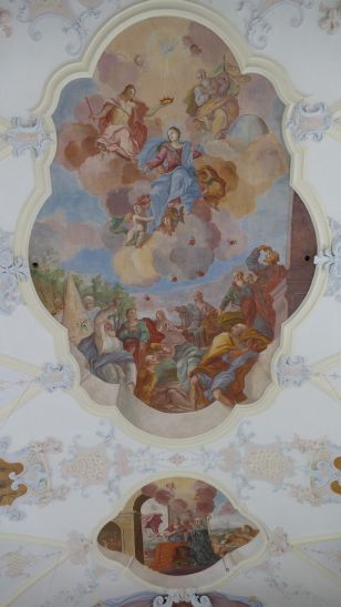 Johann Georg Lederer - Krönung Mariä