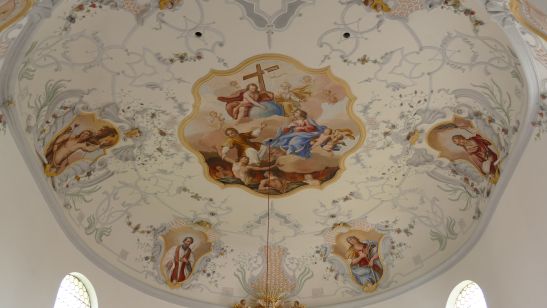 Johann Georg Lederer - Bitte Mariens und des Hl. Laurentius für die Armen Seelen