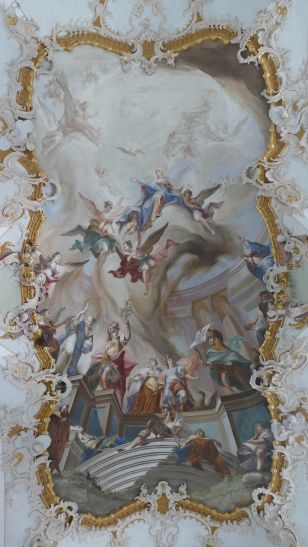 Johann Georg Dieffenbrunner - Verherrlichung Mariens als Braut des hl. Geistes