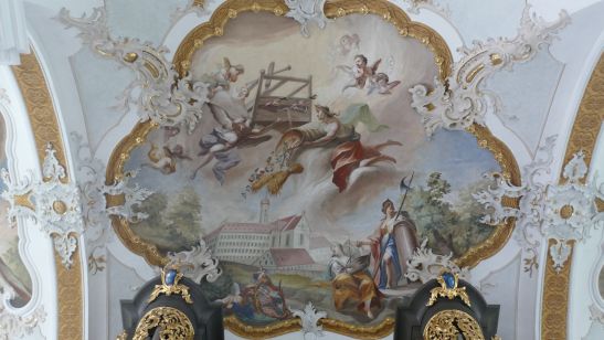 Johann Georg Dieffenbrunner - Kloster Oberschönenfeld mit Gnadenkelter