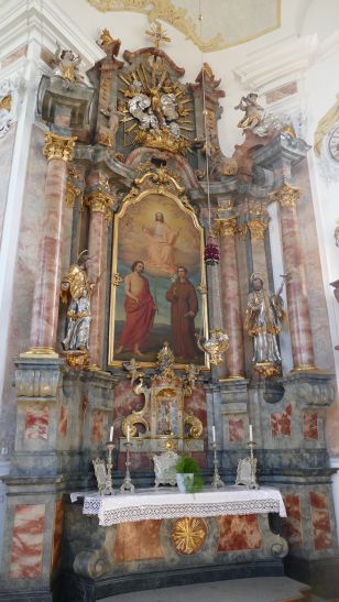 Liberat Hundertpfund - Hll. Sebastian und Antonius von Padua