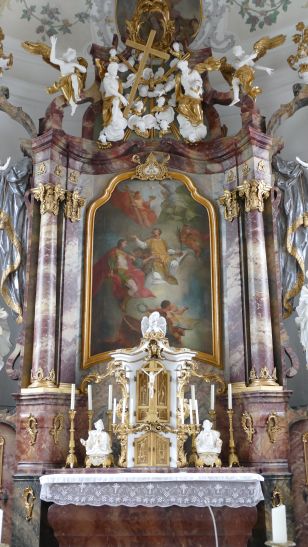 Aufnahme der hll. Stephanus und Johannes Ev. in den Himmel