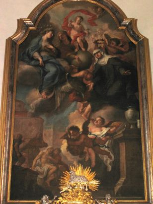 Johann Baptist Baader - Fürbitte des hl. Rochus