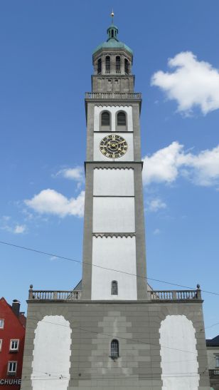 Perlachturm Vorderansicht