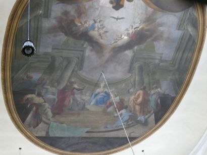 Johann Joseph Anton Huber - Ausgießung des Hl. Geistes