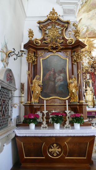 Johann Baptist Enderle - hl. Joseph mit Jesuskind