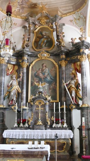 Matthäus Günther - Maria als Mondsichelmadonna