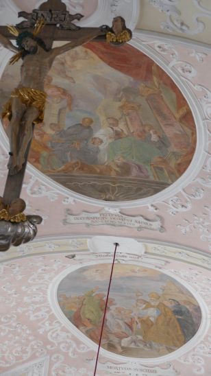 Anton Wenzeslaus Haffe - Tod des hl. Martin