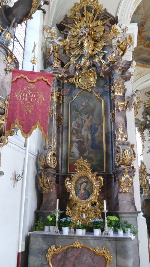 Vitus Felix Rigl - Glorie der hll. Leonhard und Wendelin