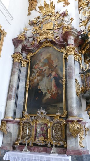 Vitus Felix Rigl - Christus erscheint dem hl. Ignatius