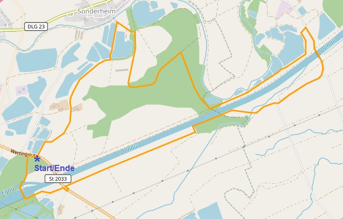 Von Mering zu den Schlobergen