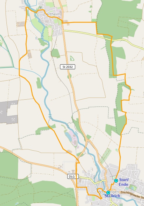 Von Mering zu den Schlobergen