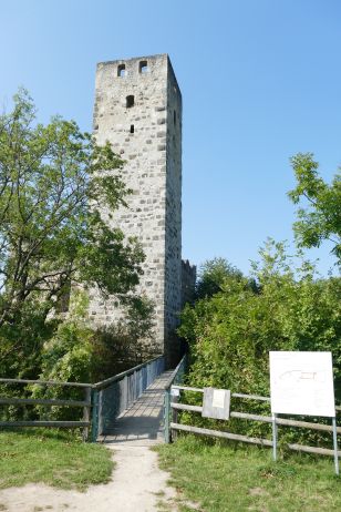 Burgruinen Niederhaus und Hochhaus