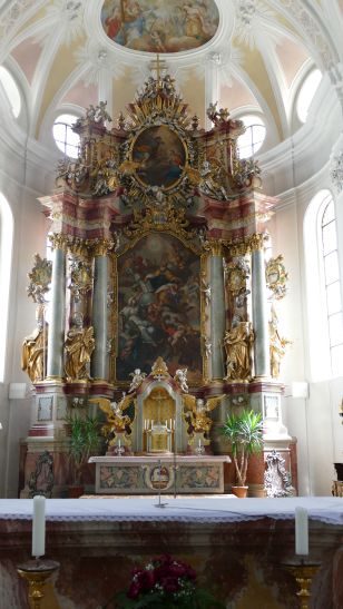 Johann Georg Bergmüller - Verherrlichung der Kirche