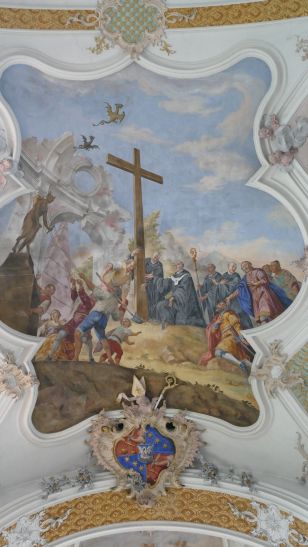 Vitus Felix Rigl - Kreuzaufrichtung Abt Augustins in Britannien