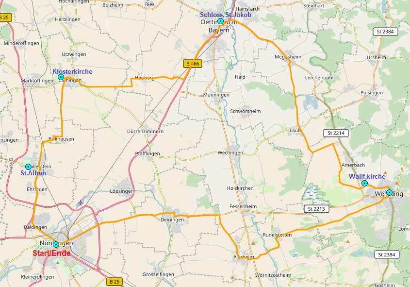 Kraterrunde Nördlinger Ries