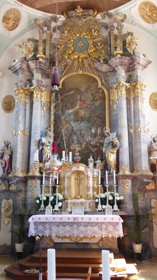 Matthäus Günther - St. Vitus im Kreise der 14 Nothelfer