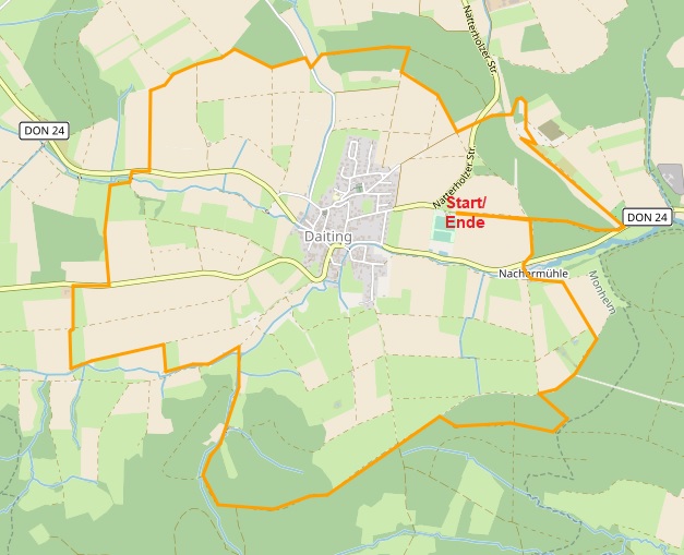 Zwischen Leitheim und Graisbach