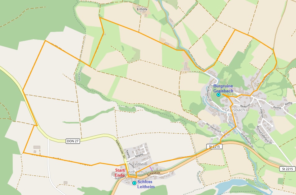 Zwischen Leitheim und Graisbach