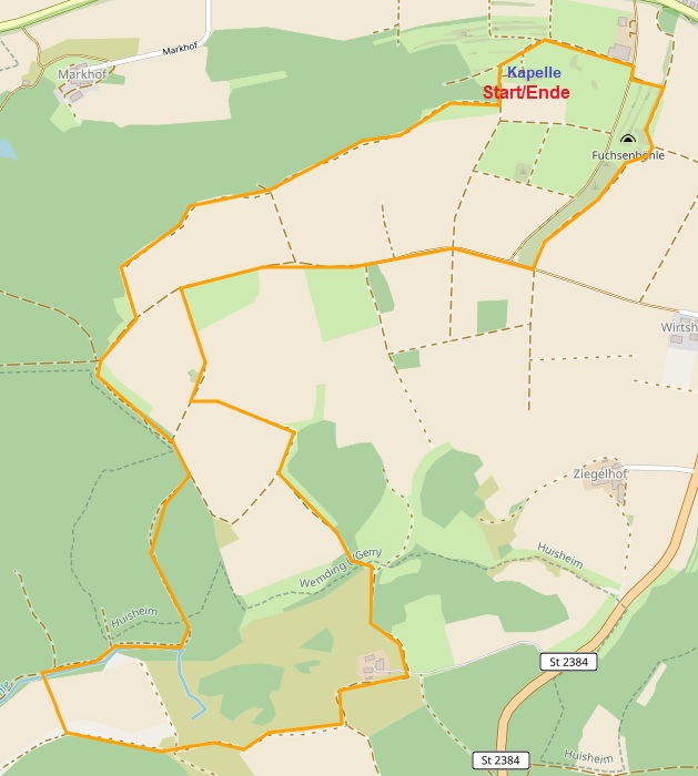 Im Kohlenbachtal bei Huisheim