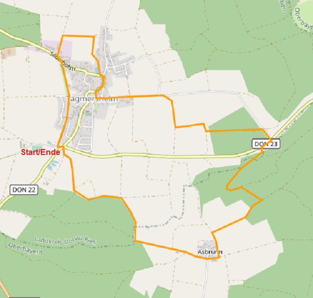 Zwischen Leitheim und Graisbach