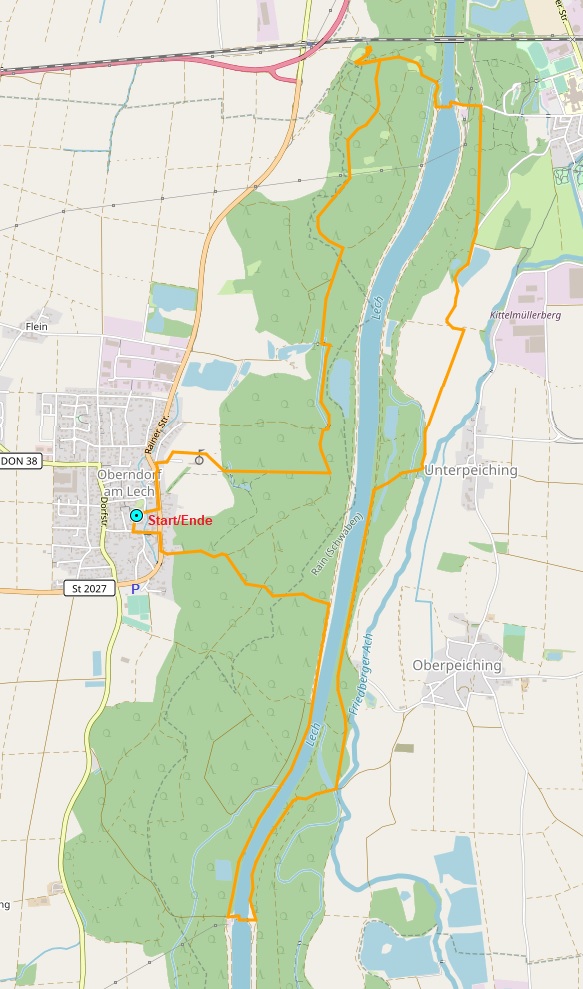 Von Mering zu den Schlobergen