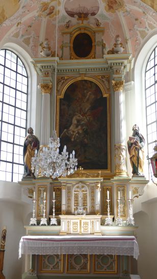 Johann Baptist Baader - Fürbitte des hl. Rochus