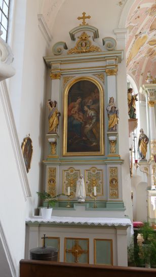 Johann Baptist Baader - Fürbitte des hl. Rochus