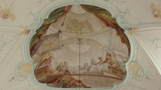 Matthäus Günther - Weihe und Krönung des hl. Sixtus II. zum Papst