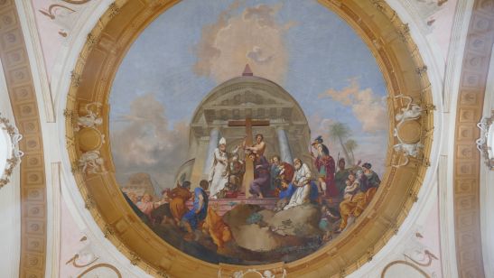 Konrad Huber - Deckenfresko