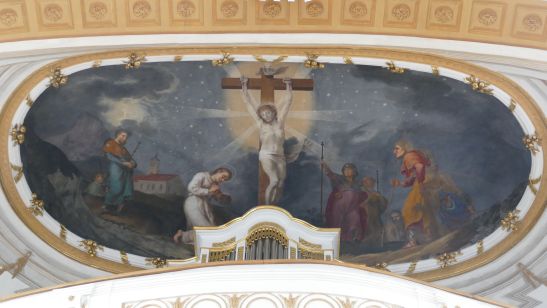 Konrad Huber - Deckenfresko