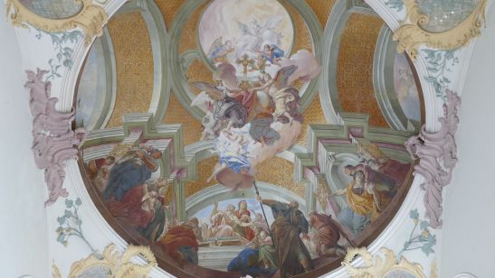 Franz Martin Kuen - Verehrung der Kreuzpartikel