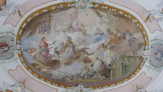 Franz Martin Kuen - Verehrung der Kirchenpatrone