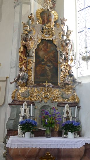 Johann Anwander - Maria mit ihren Eltern