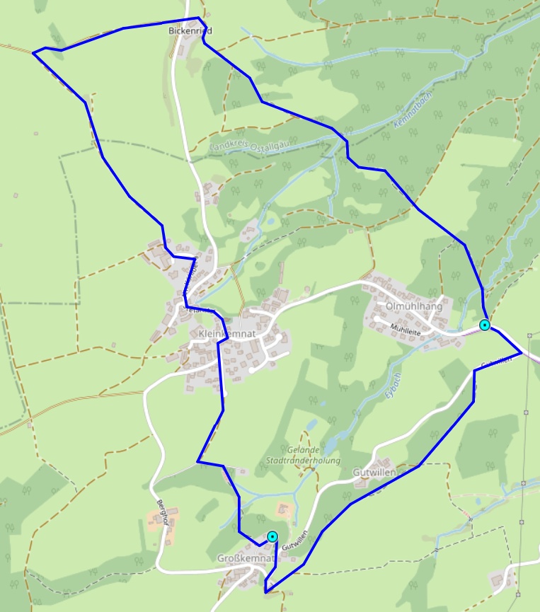 Rundwanderweg Kemnat